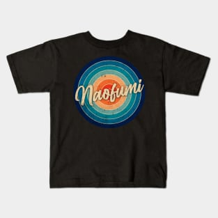 Personalized Name Naofumi Classic Styles Birthday Anime Kids T-Shirt